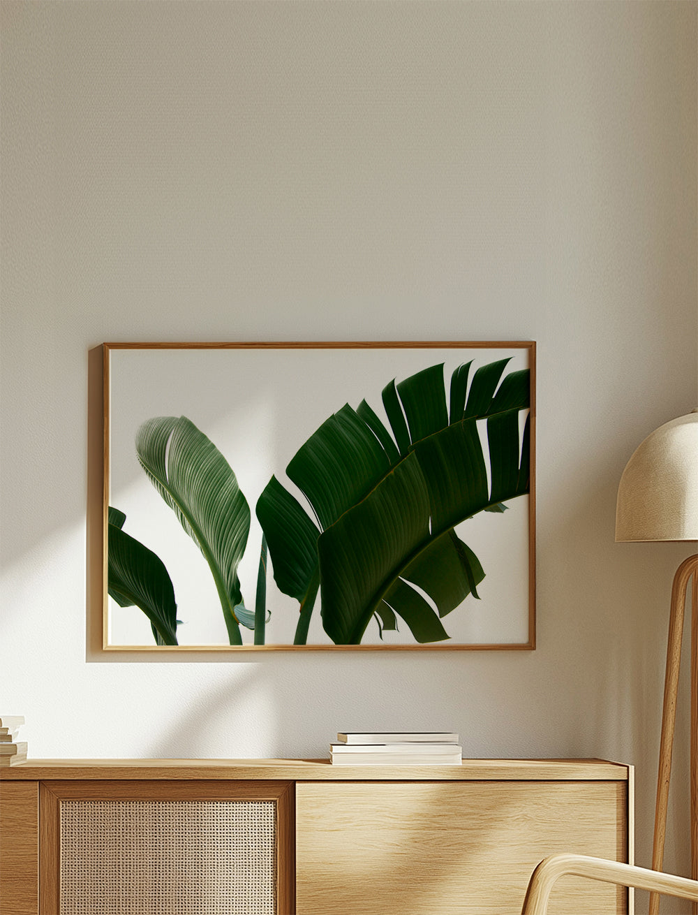 Botanisk poster palmblad