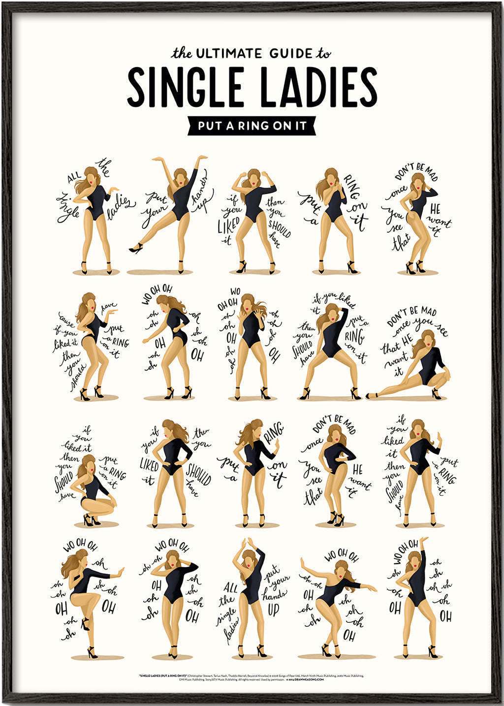 Illustration Single Ladies i serie
