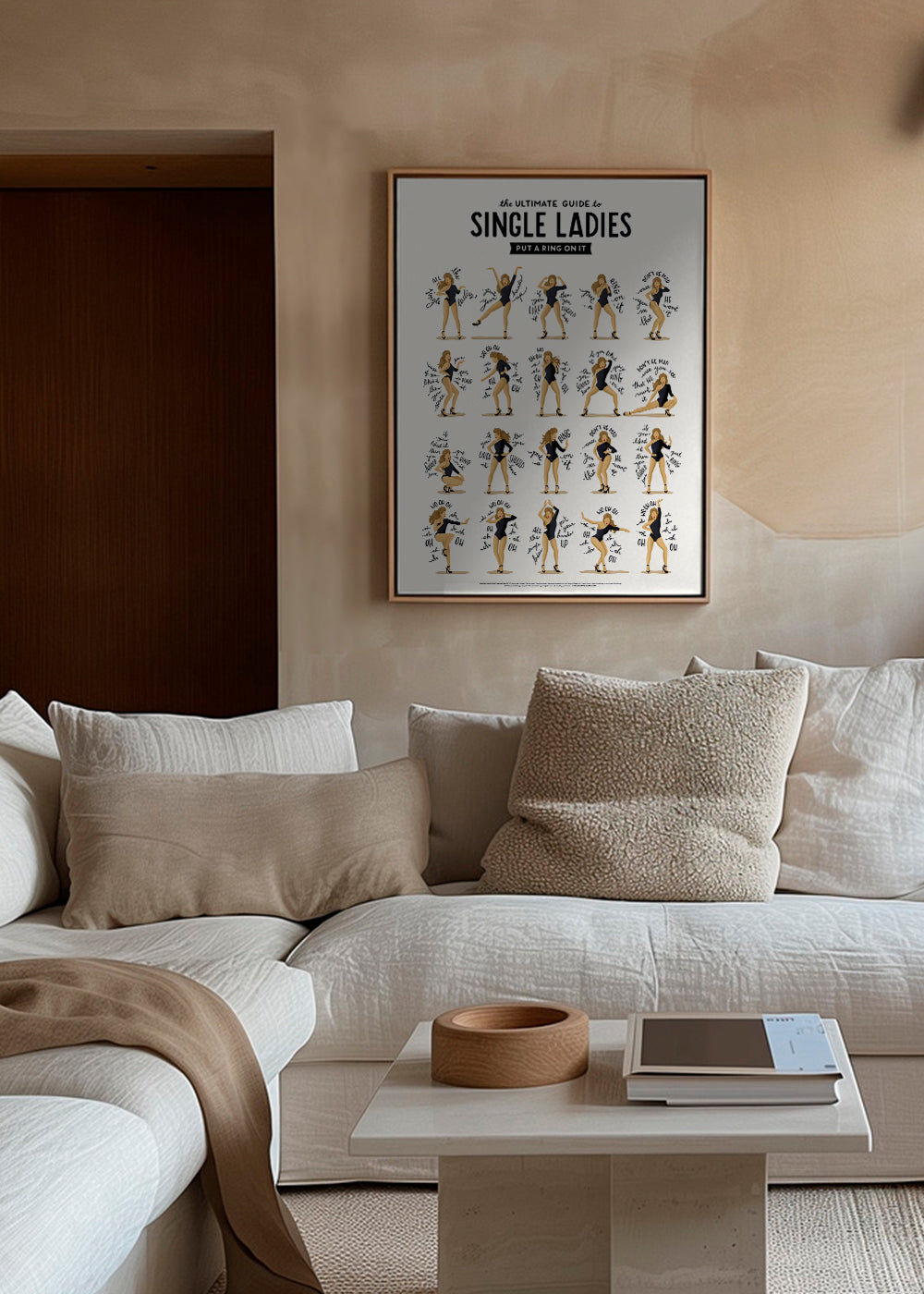 Illustration Single Ladies i serie