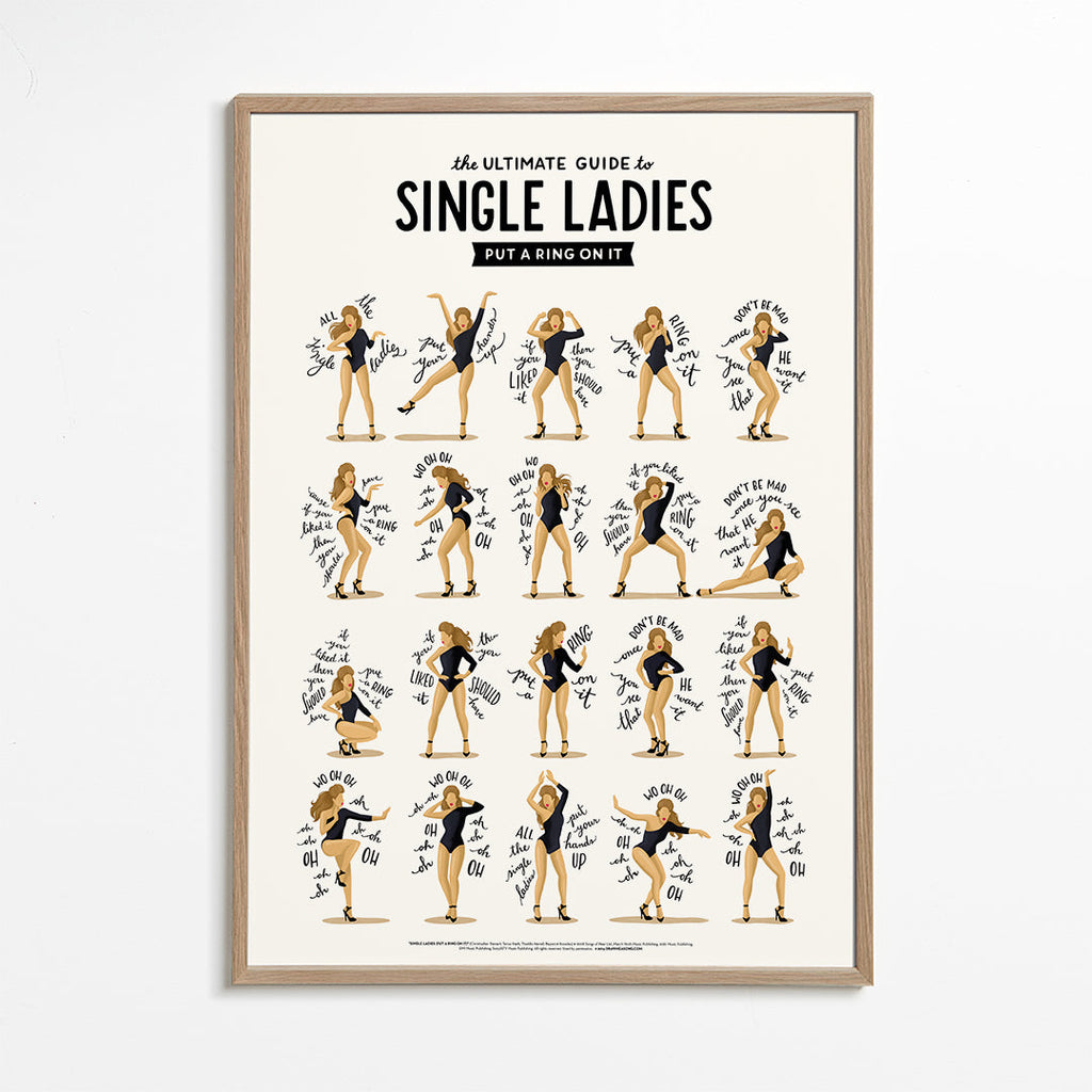 Illustration Single Ladies i serie