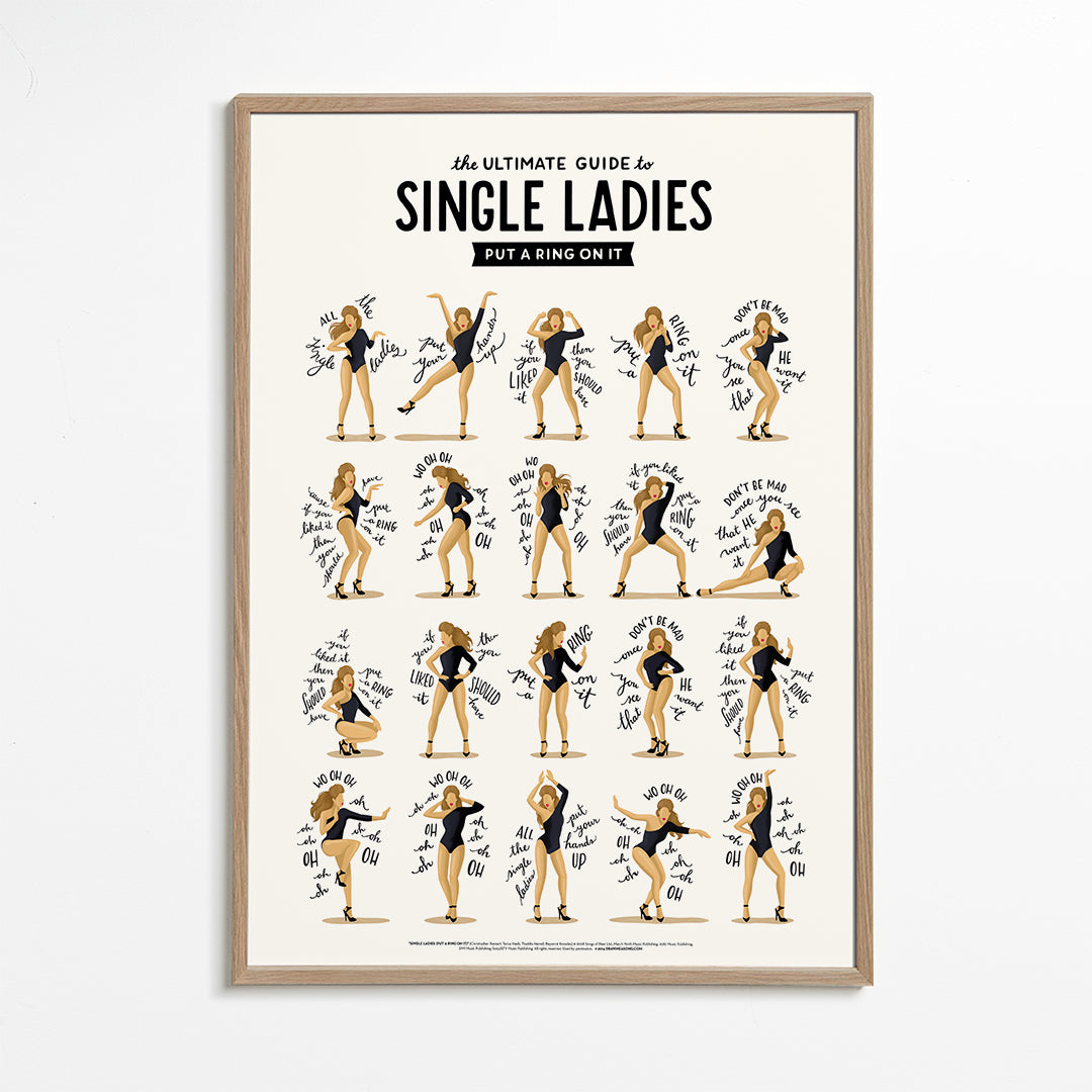 Illustration Single Ladies i serie