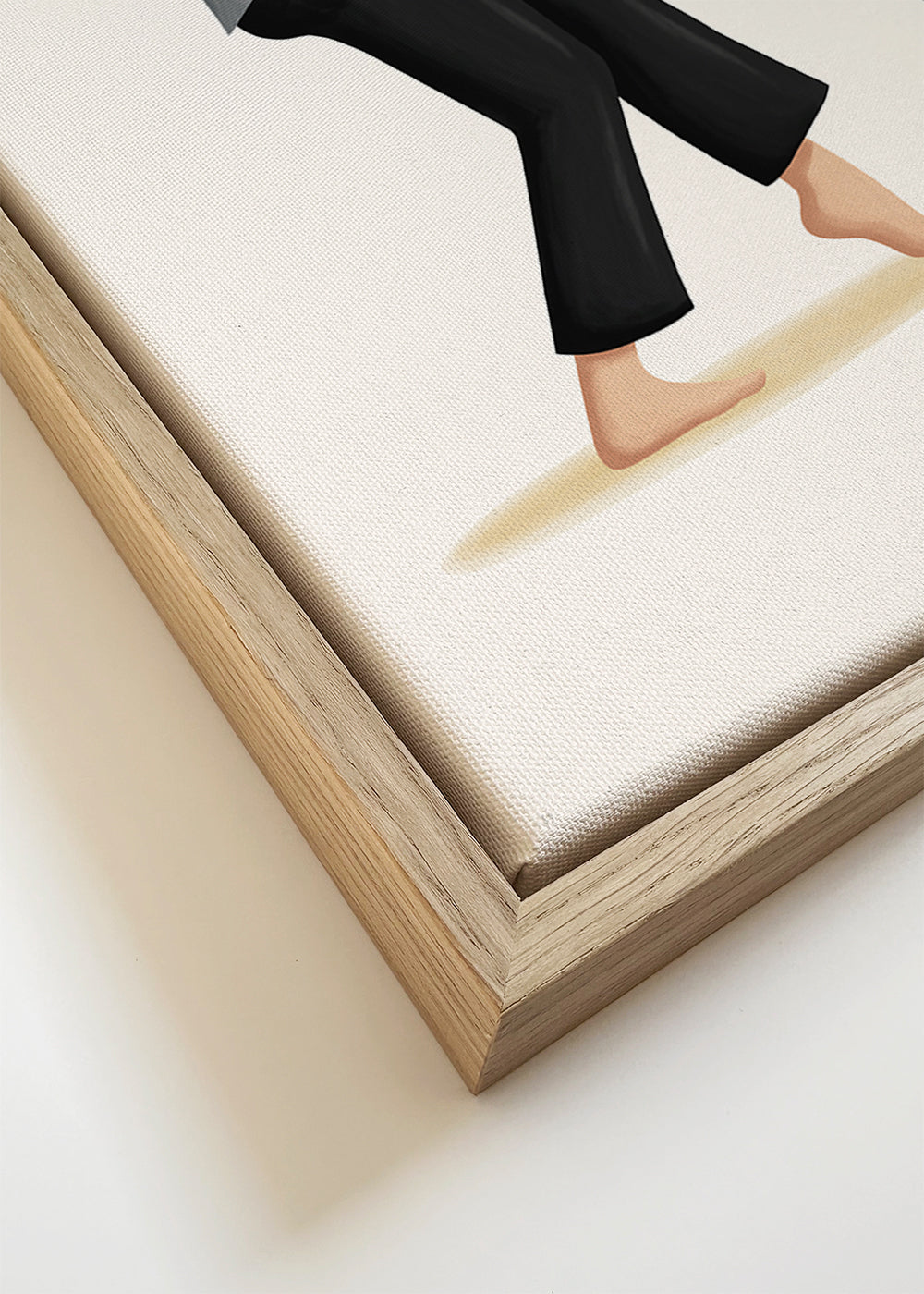 Illustration dansande par