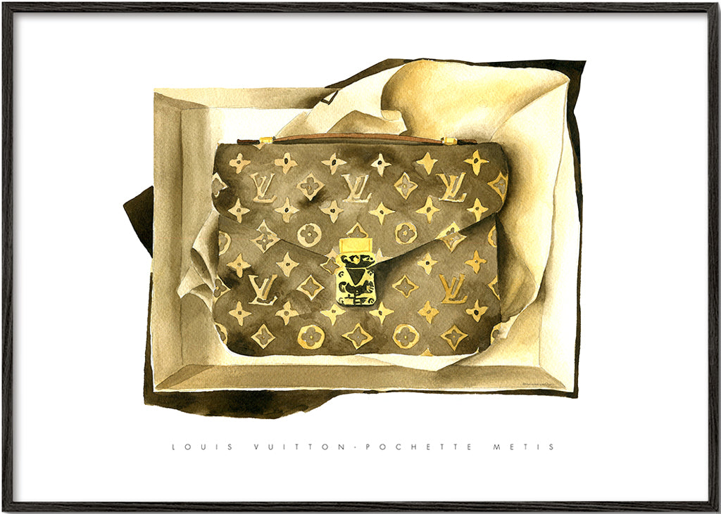 Louis Vuitton väska illustration