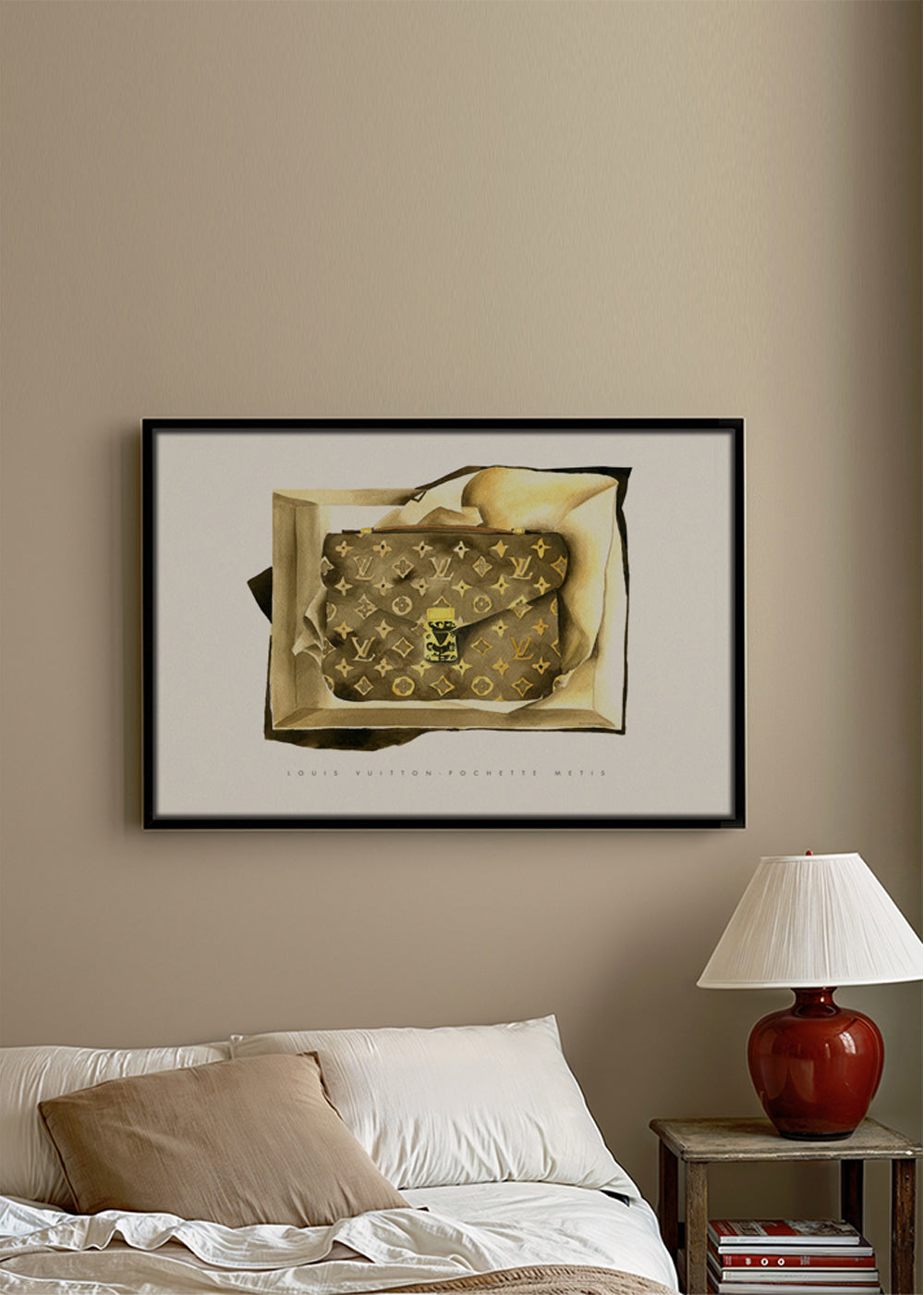 Louis Vuitton väska illustration