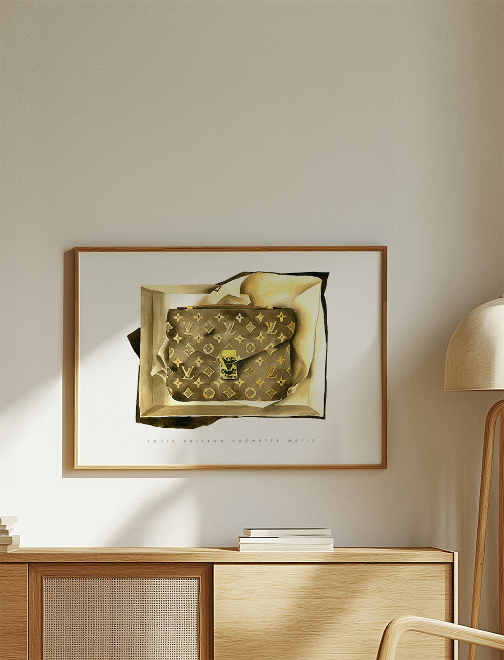 Louis Vuitton väska illustration