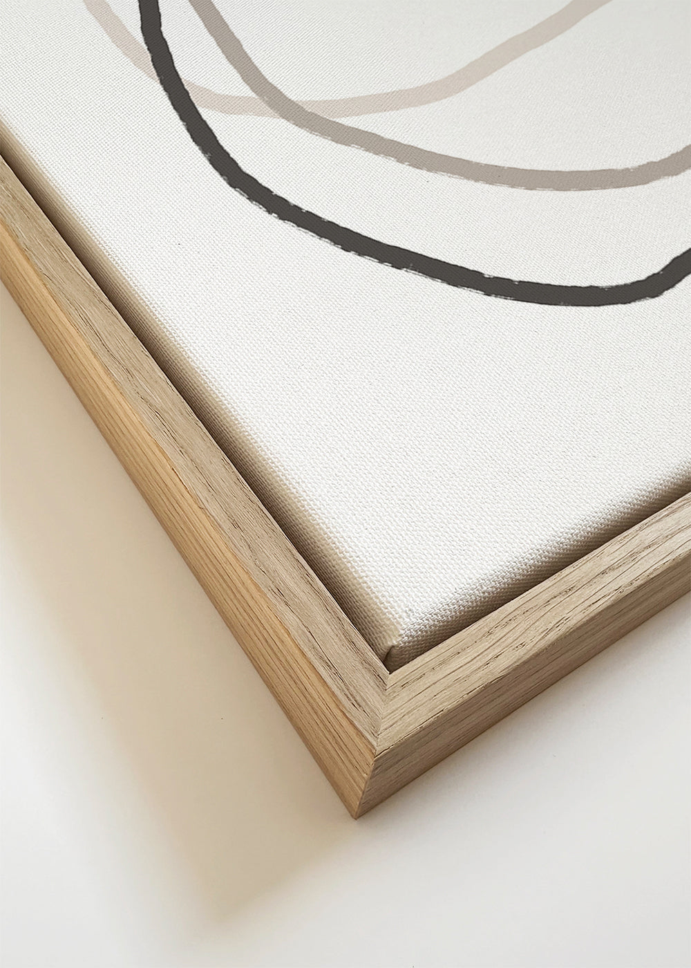 Minimalistisk design linjära vaser överlagrade