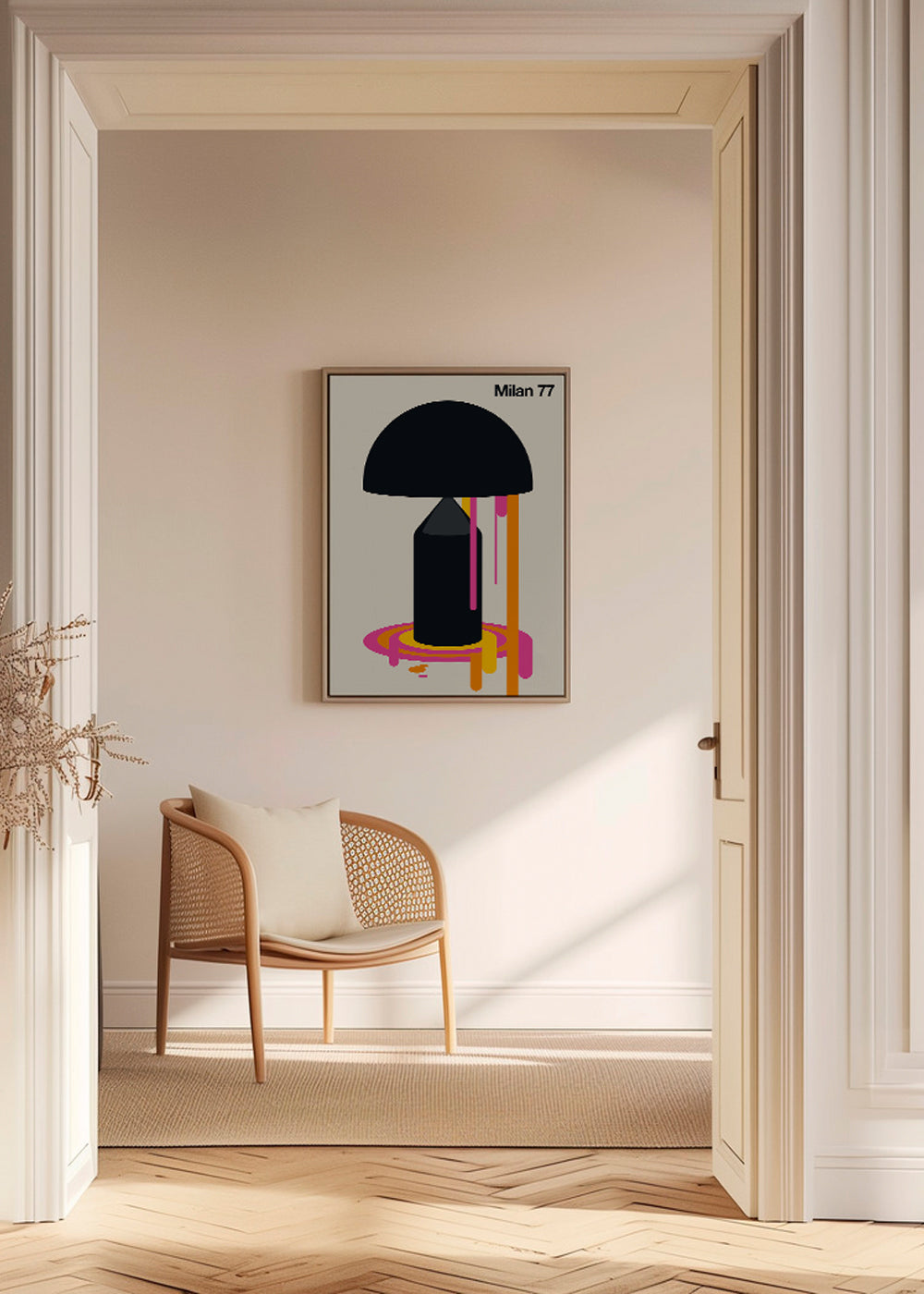 Illustration Milan 77 Geometrisk