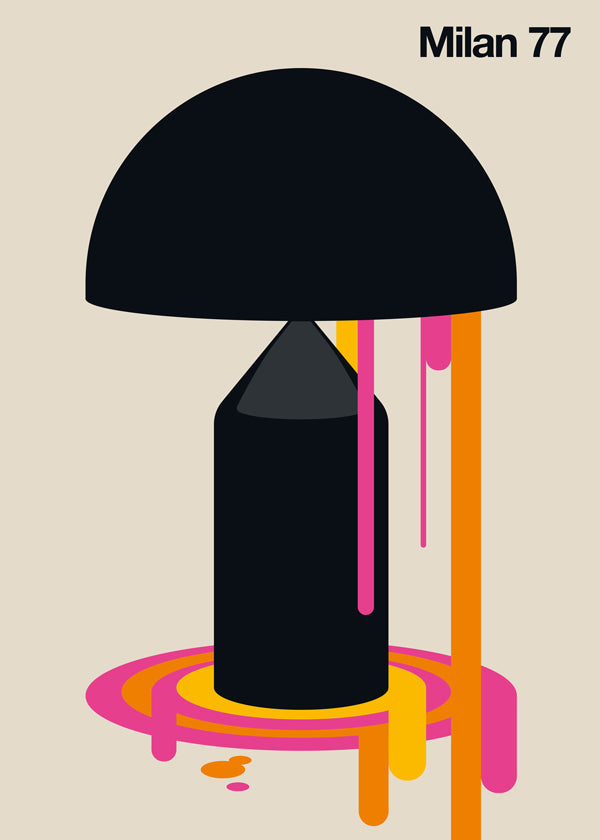 Illustration Milan 77 Geometrisk