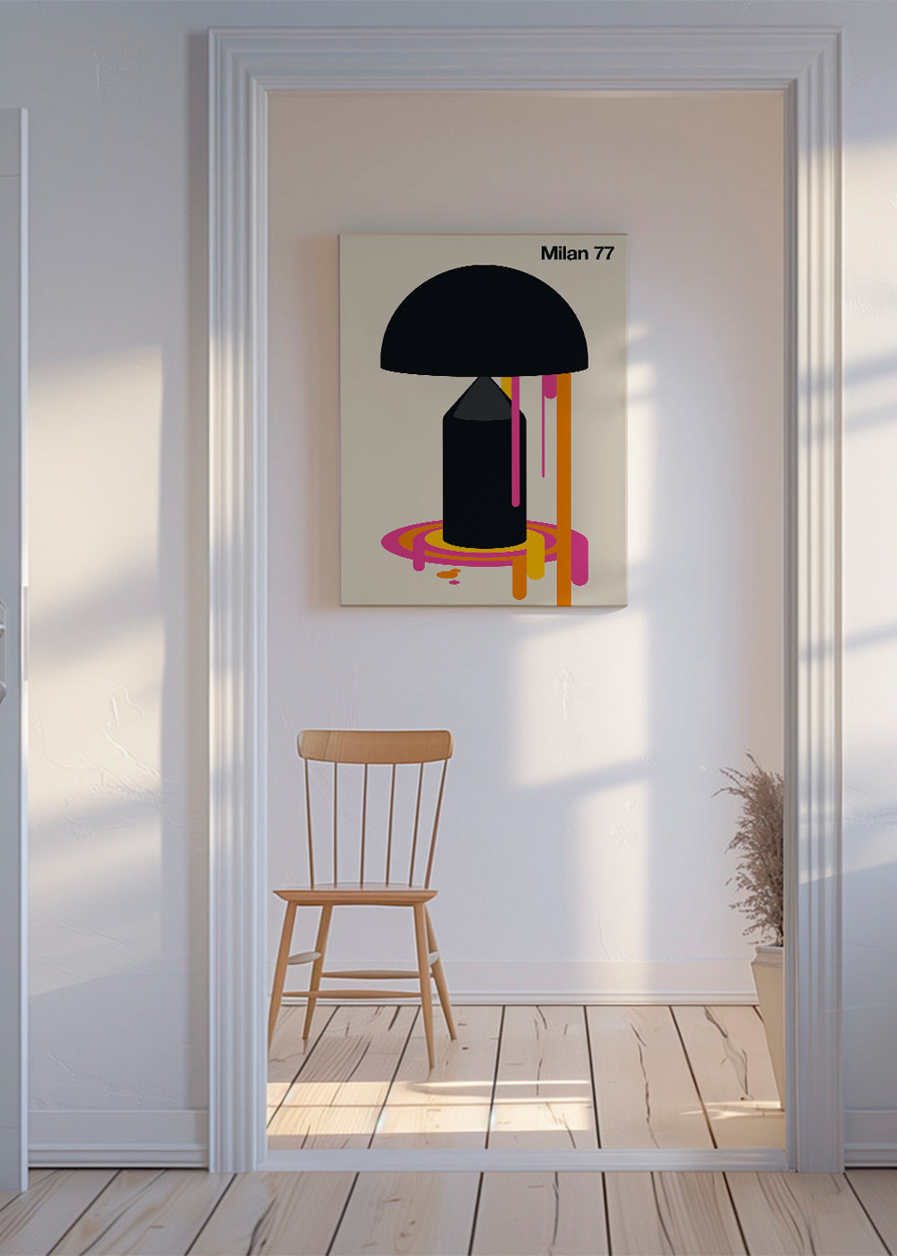 Illustration Milan 77 Geometrisk