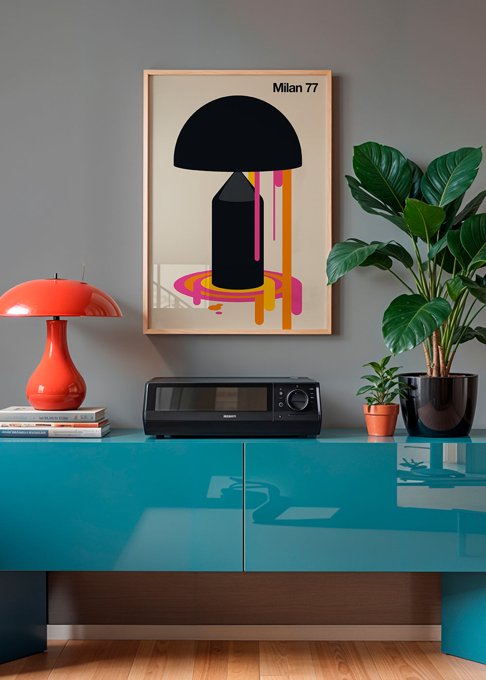Illustration Milan 77 Geometrisk