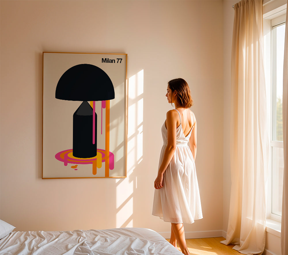 Illustration Milan 77 Geometrisk