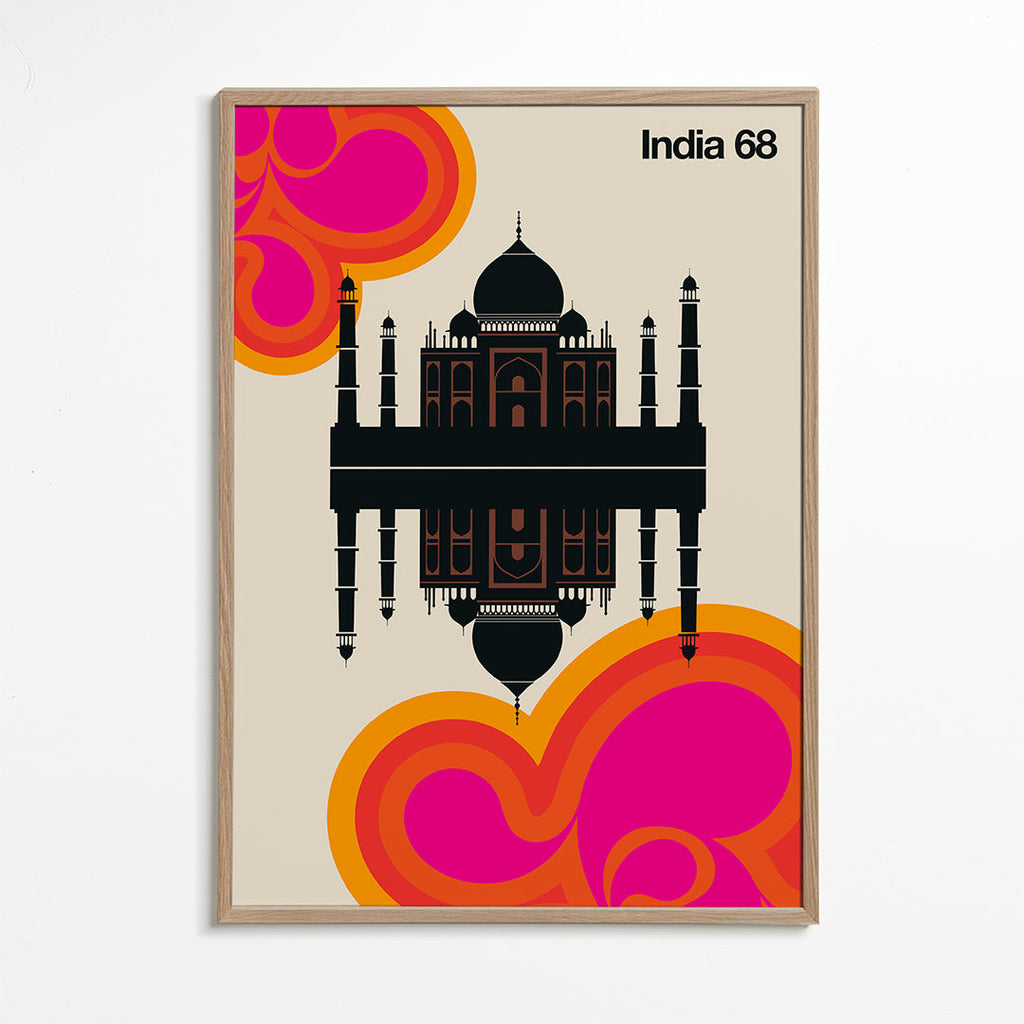 Kökskonst India 68 Taj Mahal-silhuett