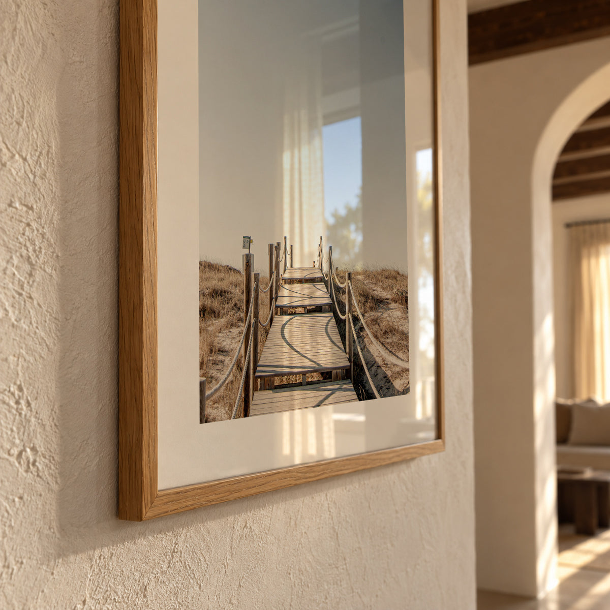 Formentera VII - Framed poster detail