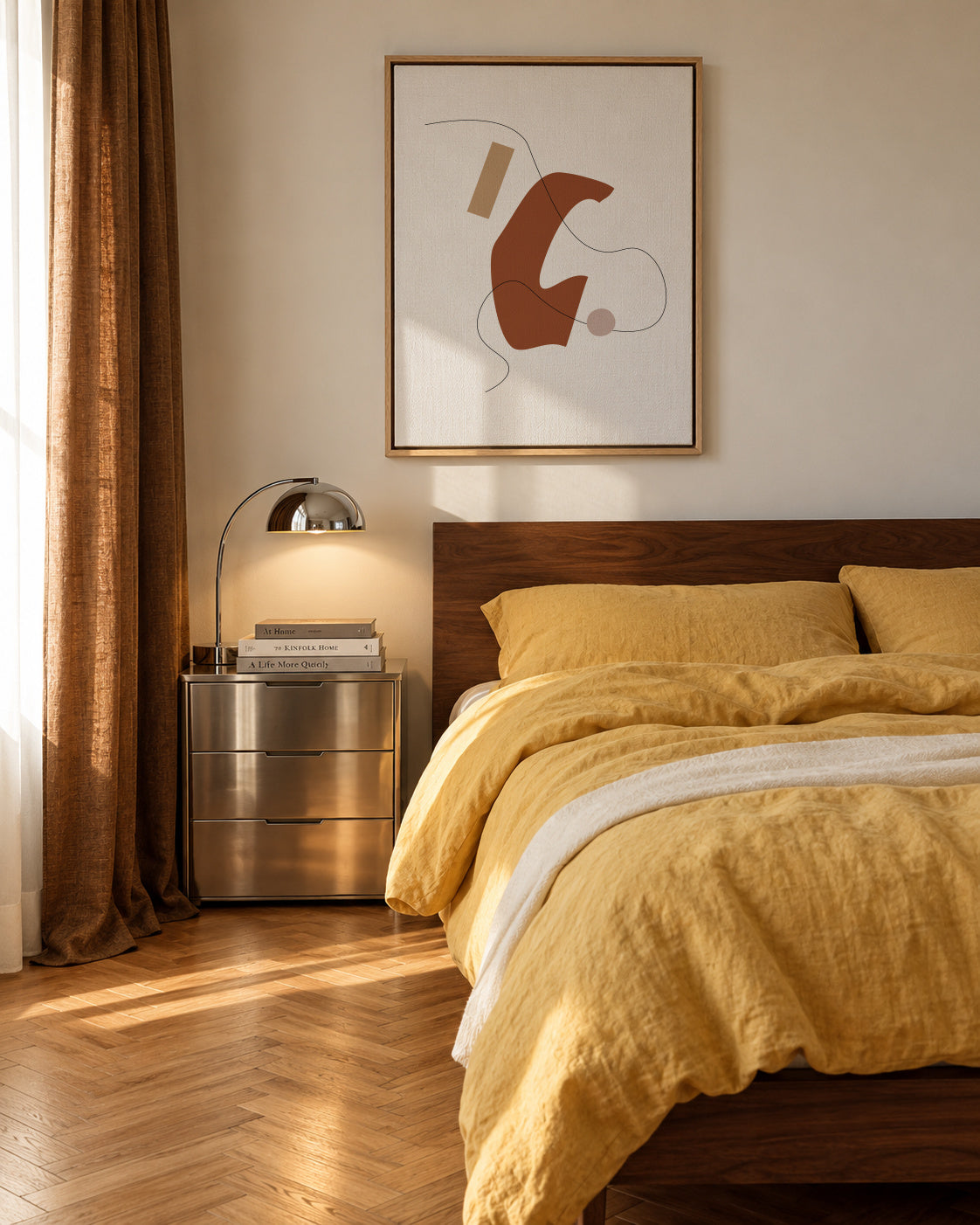 Lagom - Framed canvas in an interior