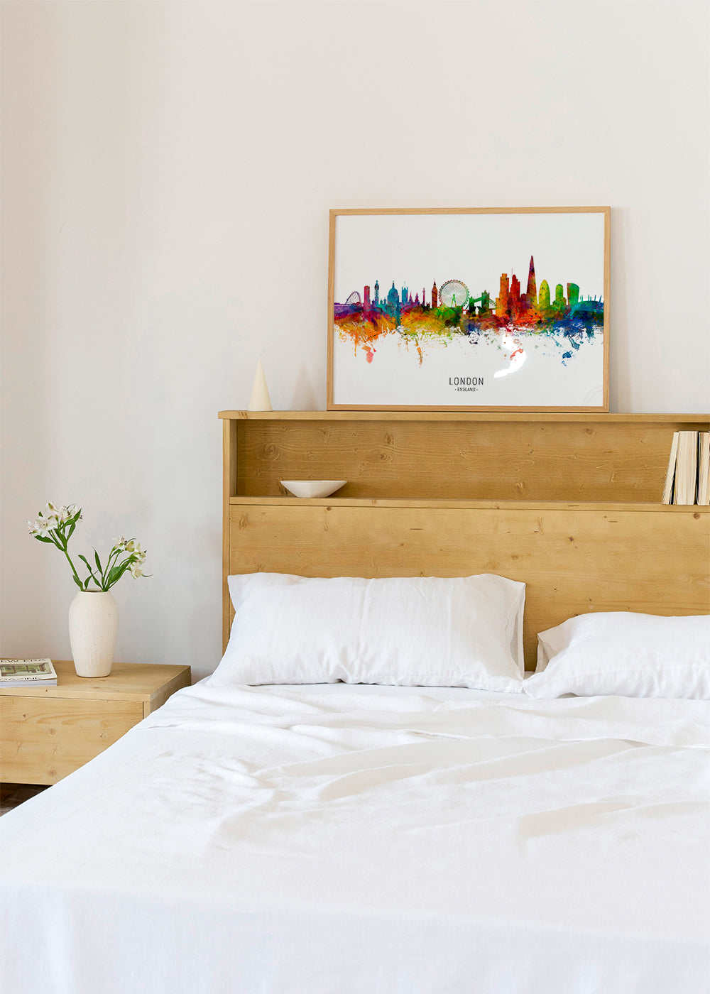Kökskonst: Londons skyline flerfärgad