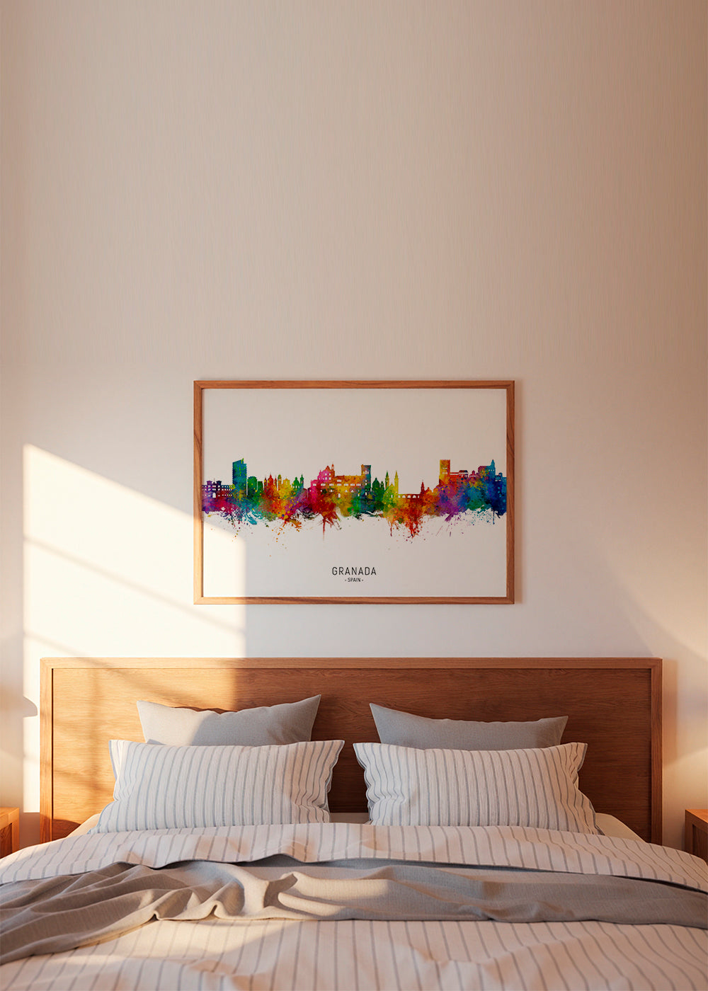 Kökskonst Granada färgstark skyline