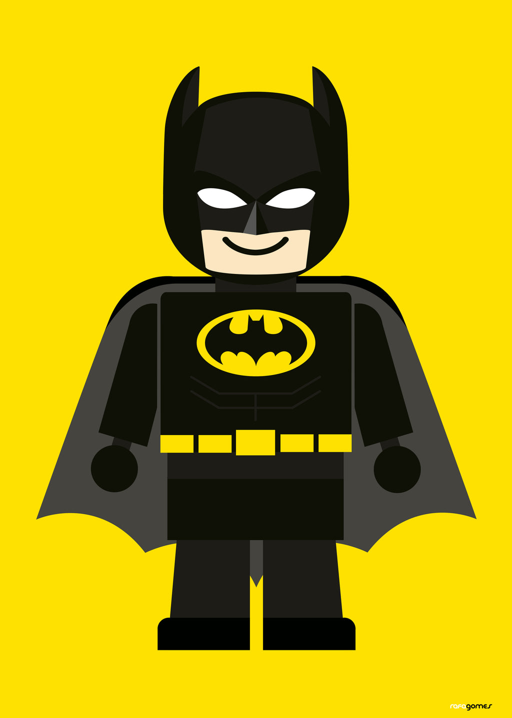 Toy Batman - Unframed art print