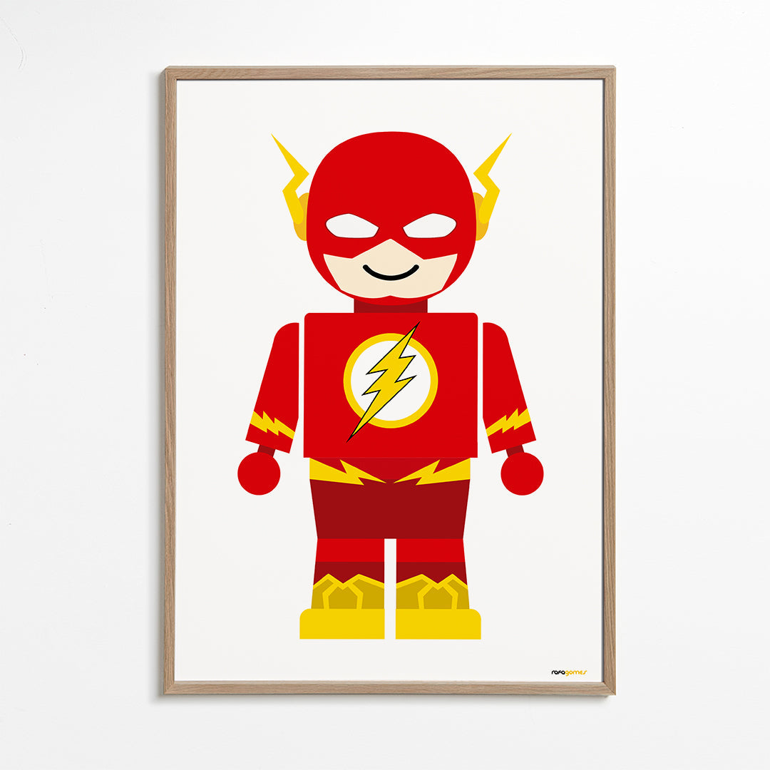 Barnposter Toy Flash