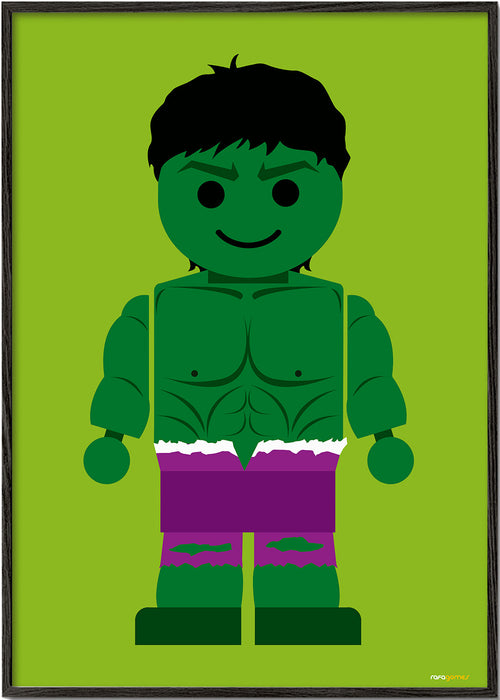 Barnposter Hulk leksak