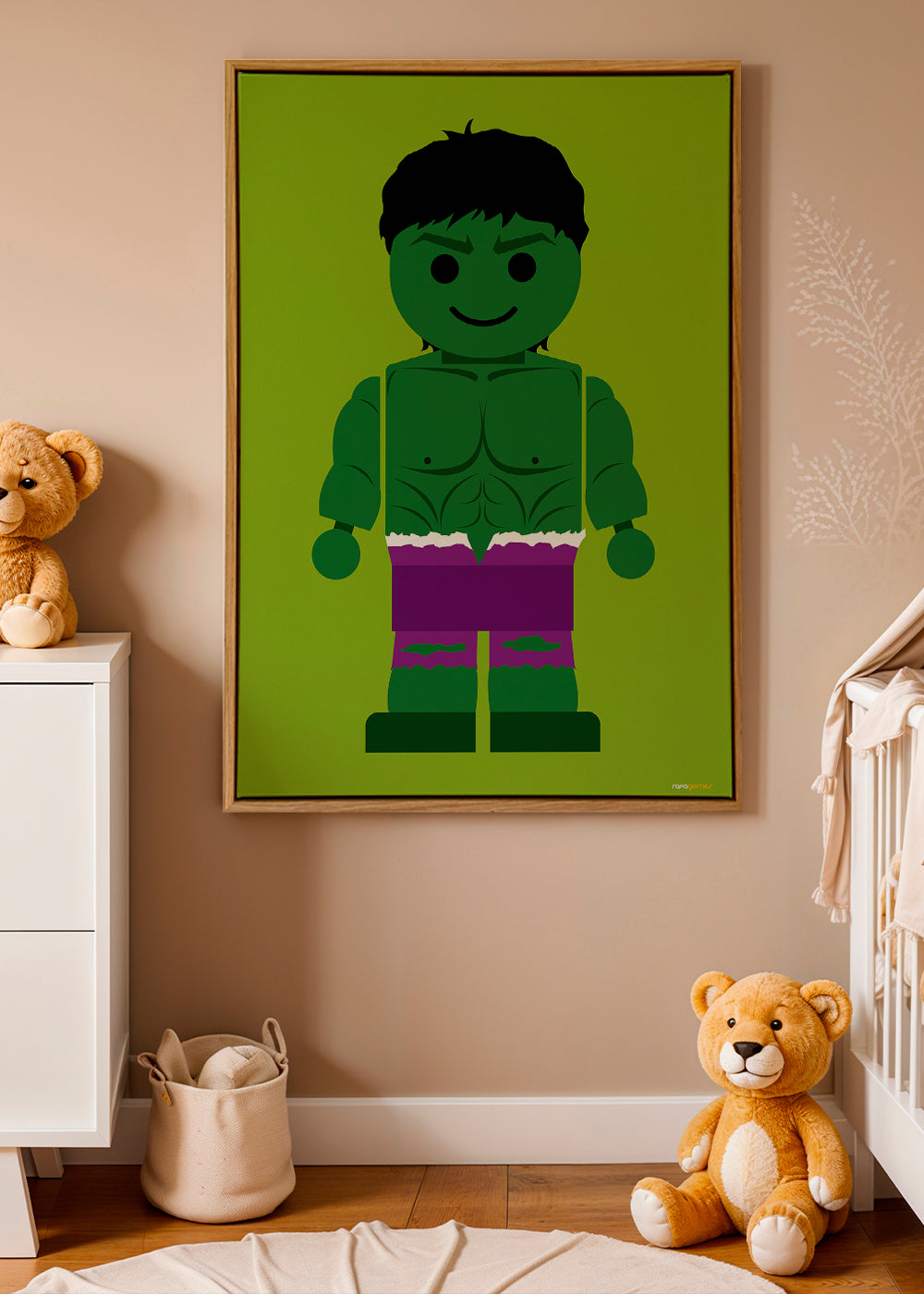 Barnposter Hulk leksak