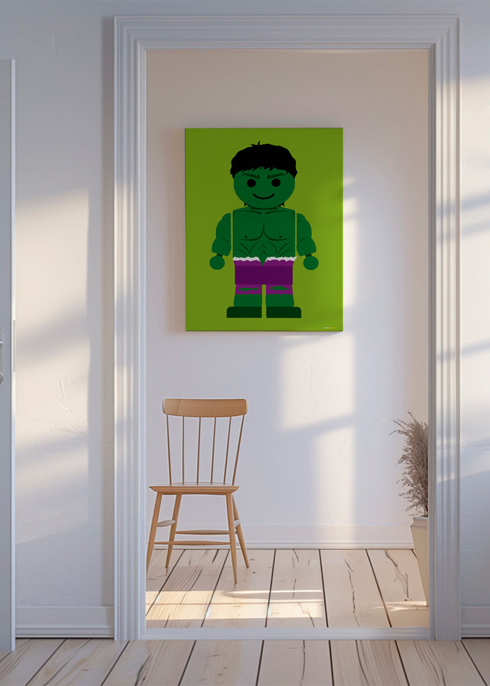 Barnposter Hulk leksak
