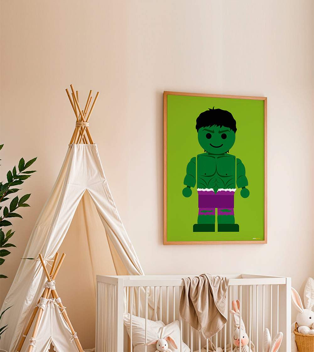 Barnposter Hulk leksak