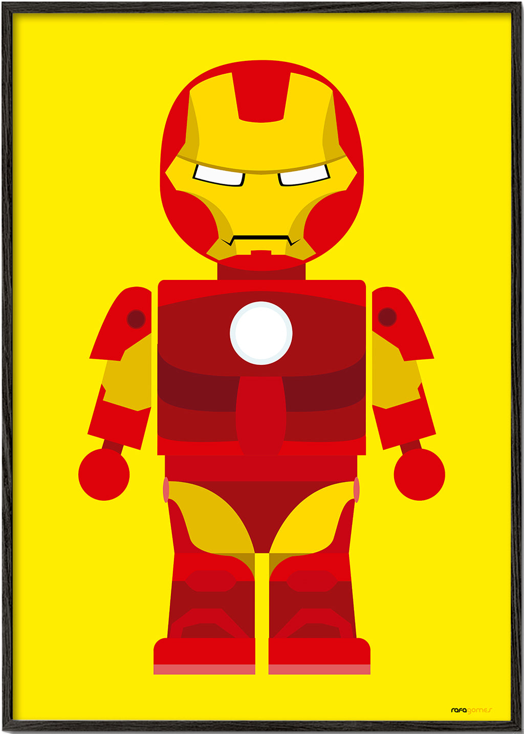 Barnposter Ironman leksak