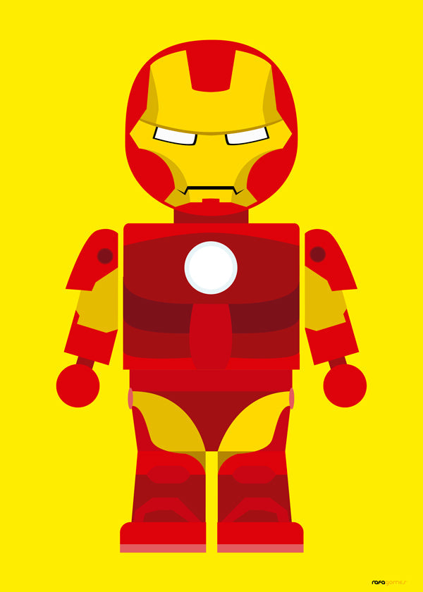 Barnposter Ironman leksak
