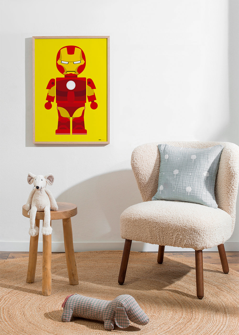 Barnposter Ironman leksak