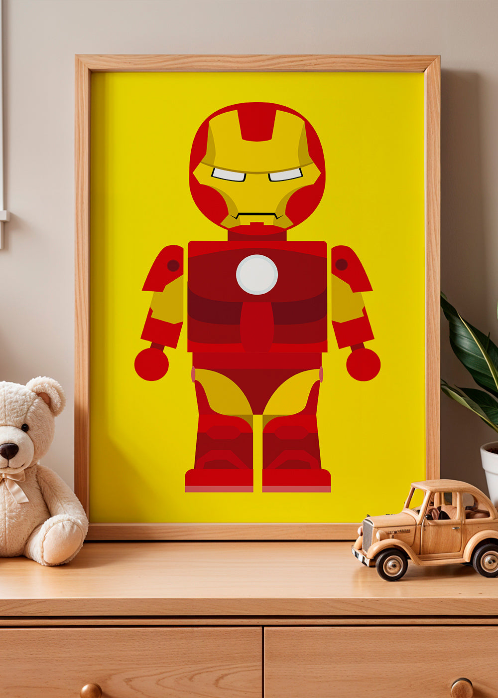 Barnposter Ironman leksak