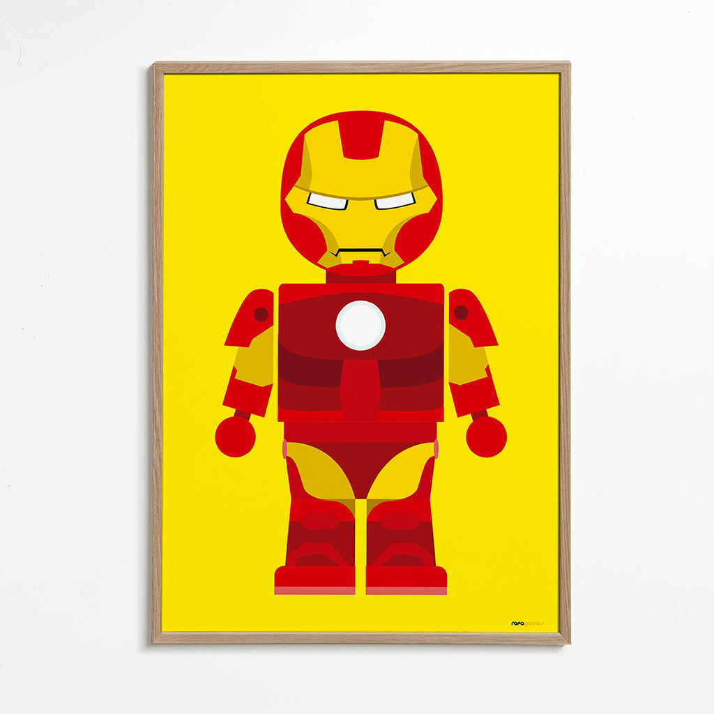Barnposter Ironman leksak