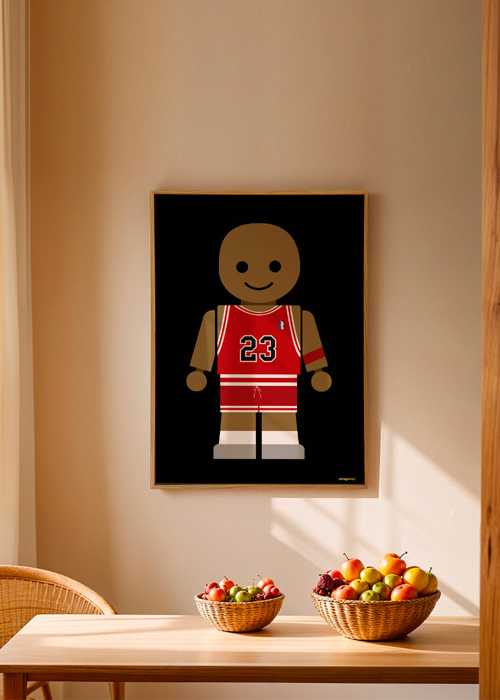 Sportkonst leksak basket 23