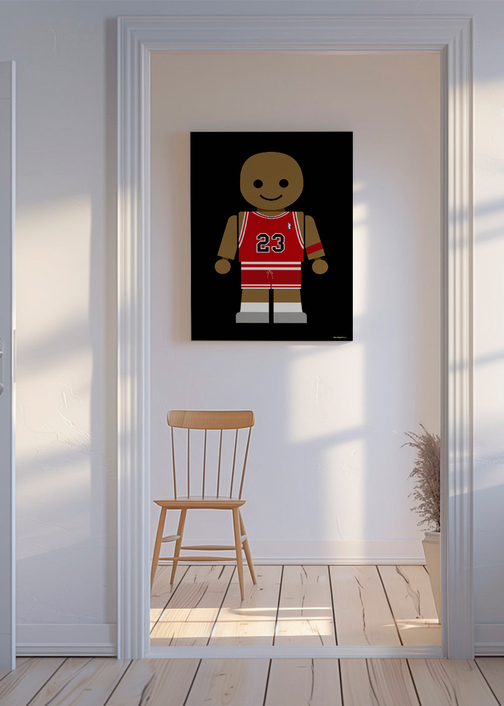 Sportkonst leksak basket 23