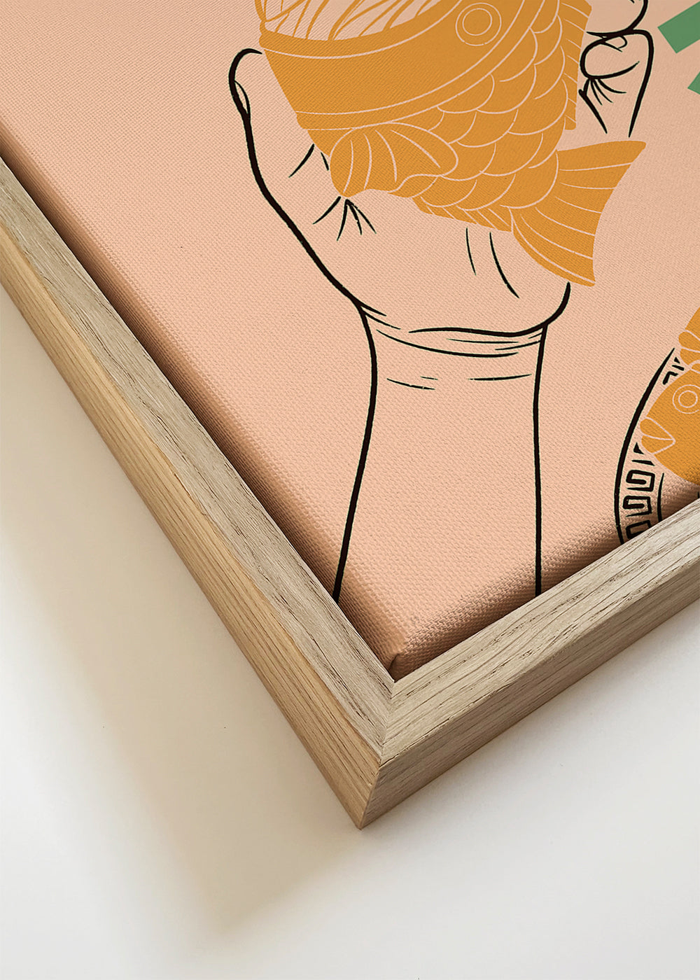 Kökskonst Taiyaki illustration