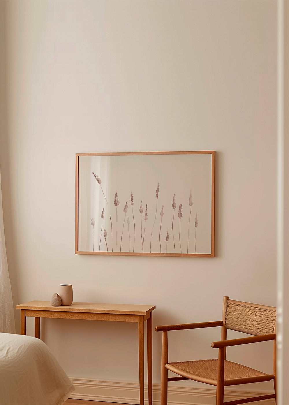 Botanisk poster med skira ax