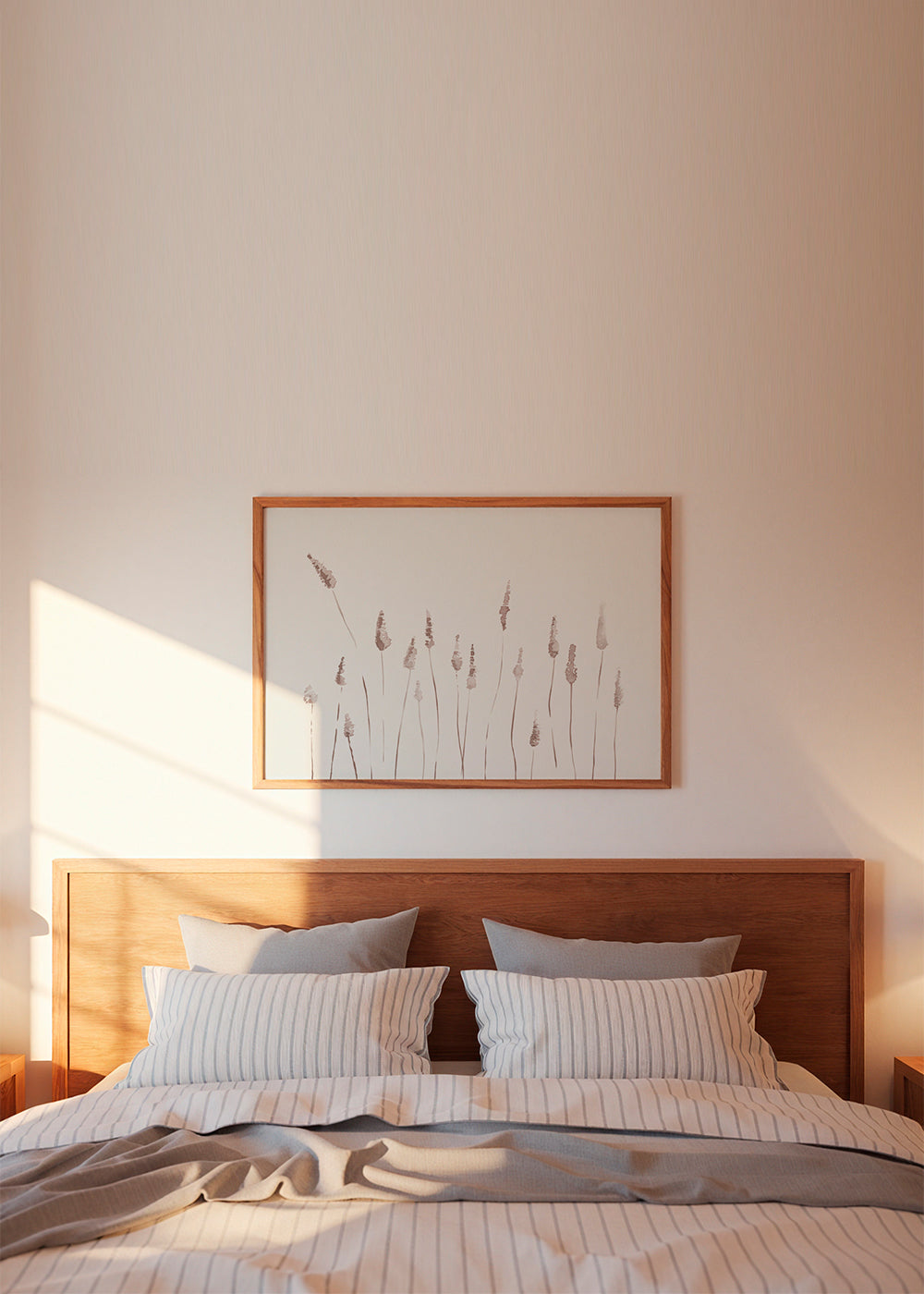 Botanisk poster med skira ax