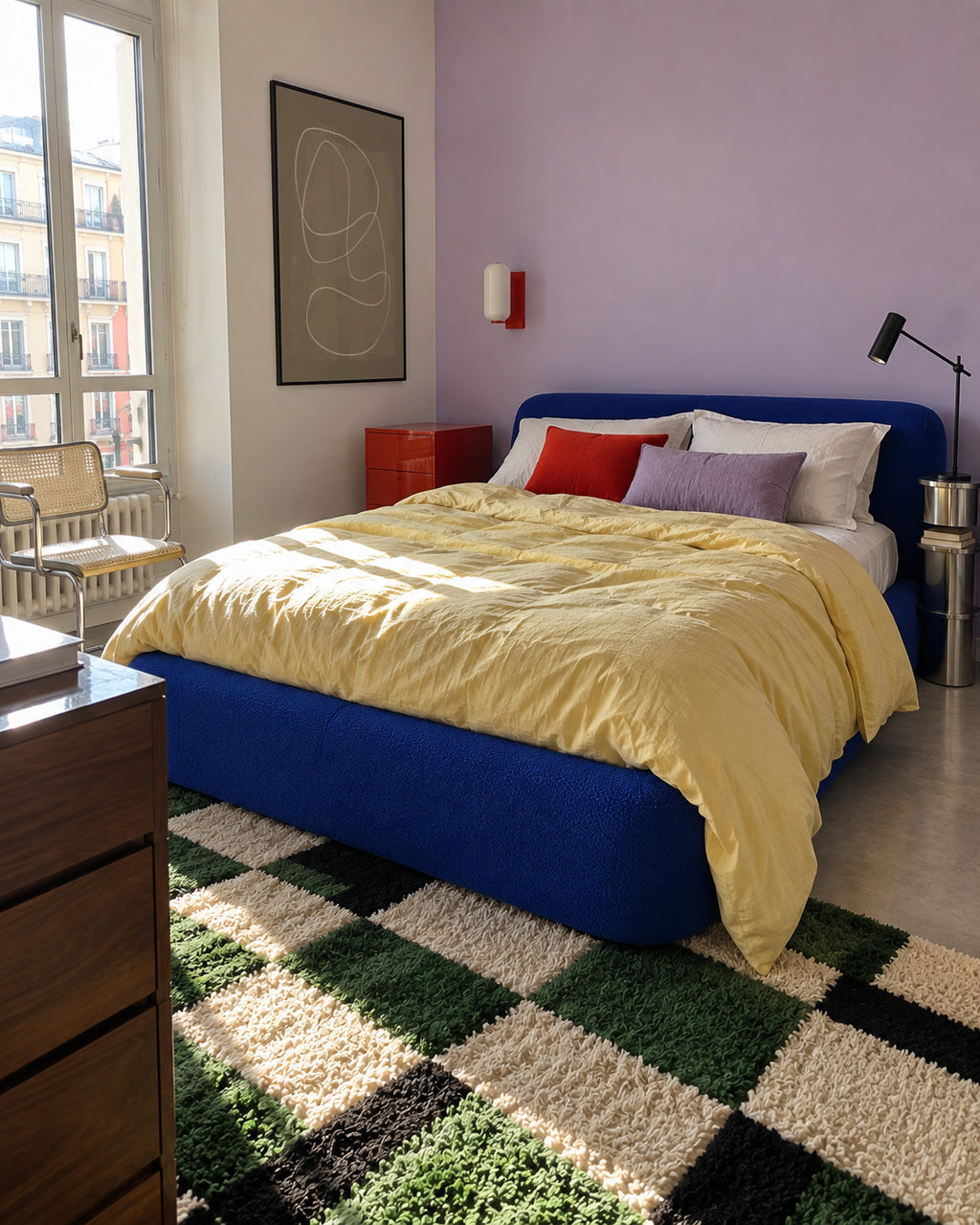 Pencil scribble Nº1 - Framed poster in an interior
