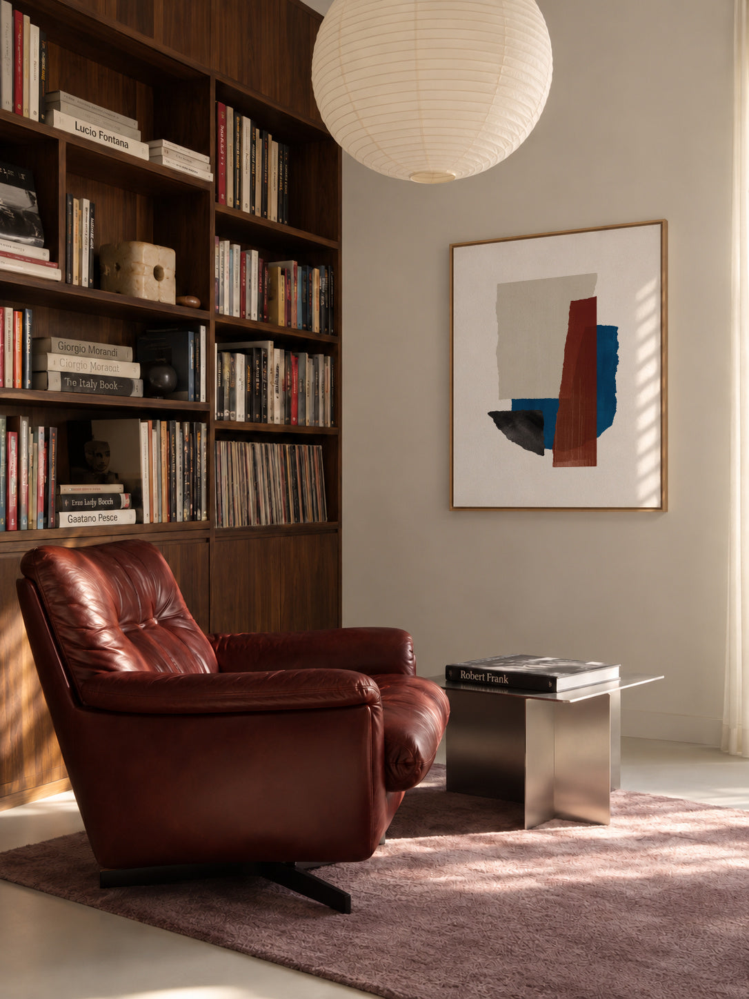 Fragments Nº2 - Framed canvas in an interior
