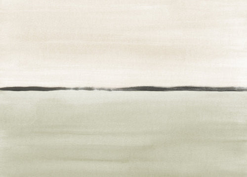 Landskapskonst: minimalistisk olivhorisont
