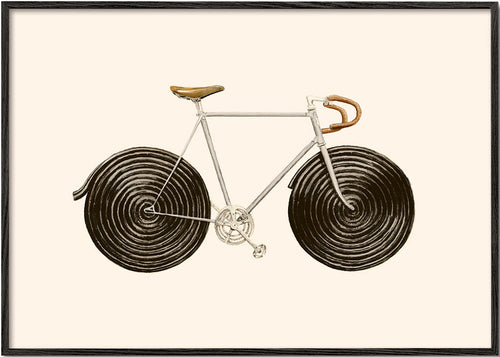 Lakritscykel illustration