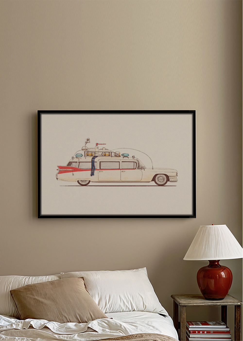 Vintage bil illustration