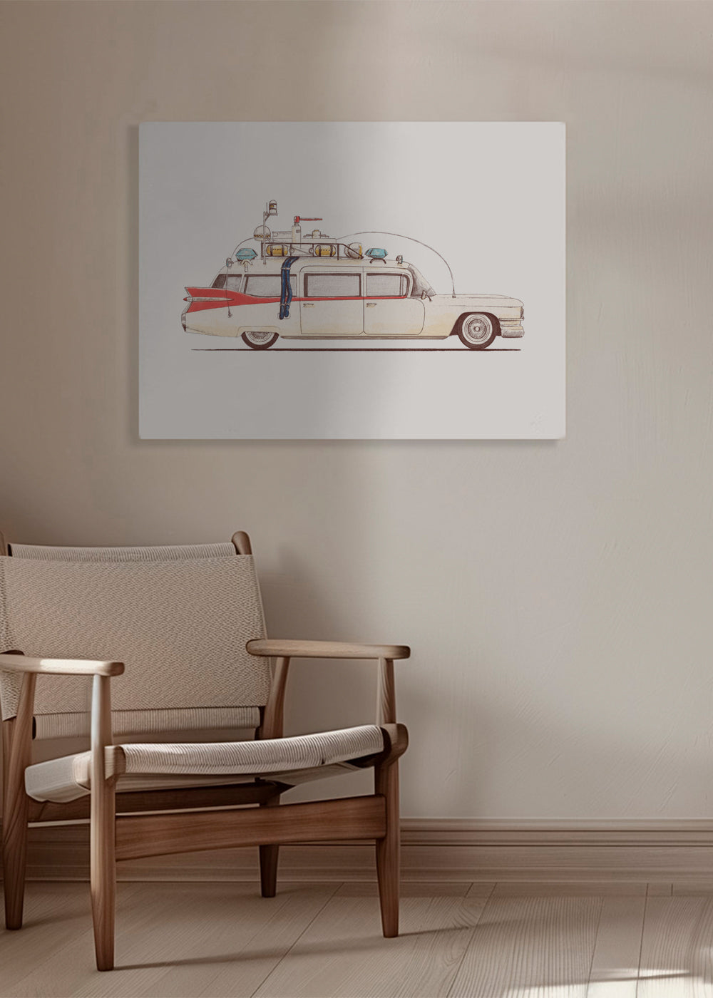Vintage bil illustration