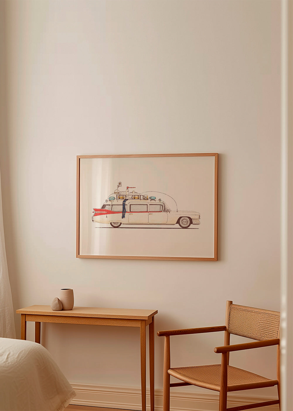 Vintage bil illustration