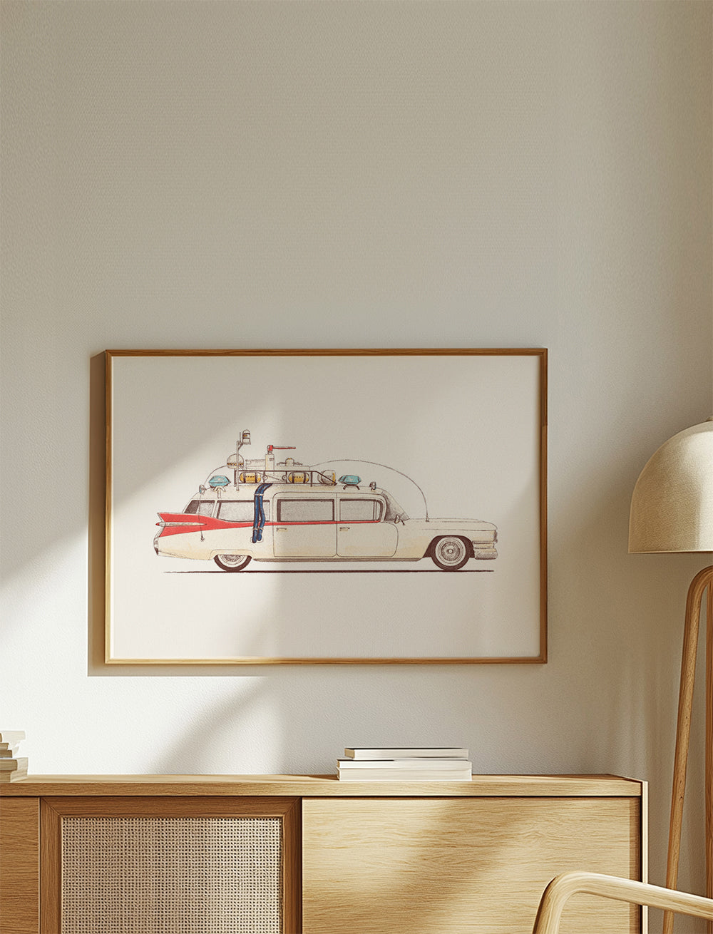 Vintage bil illustration