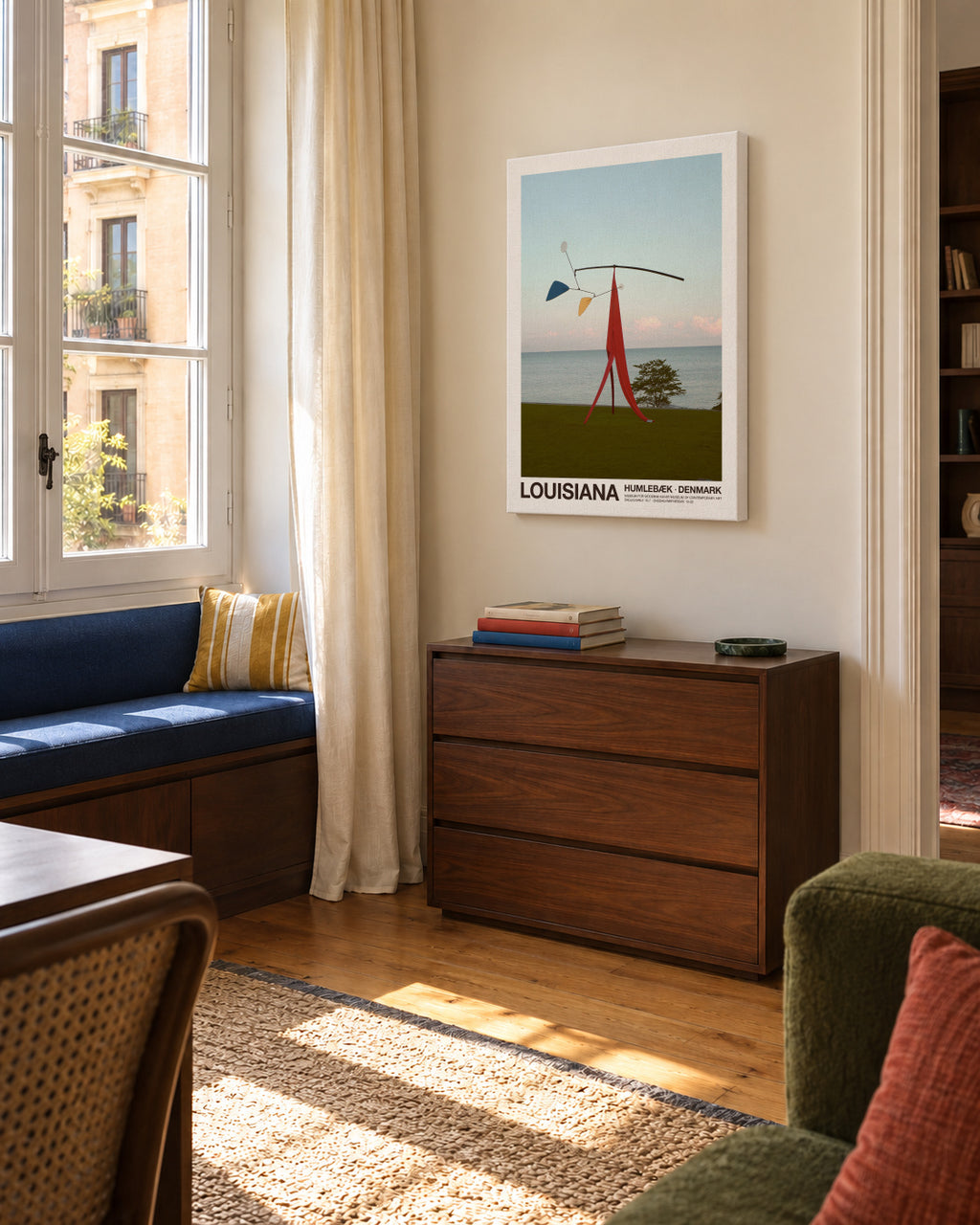 Louisiana - Stabile Mobile - Unframed canvas in an interior