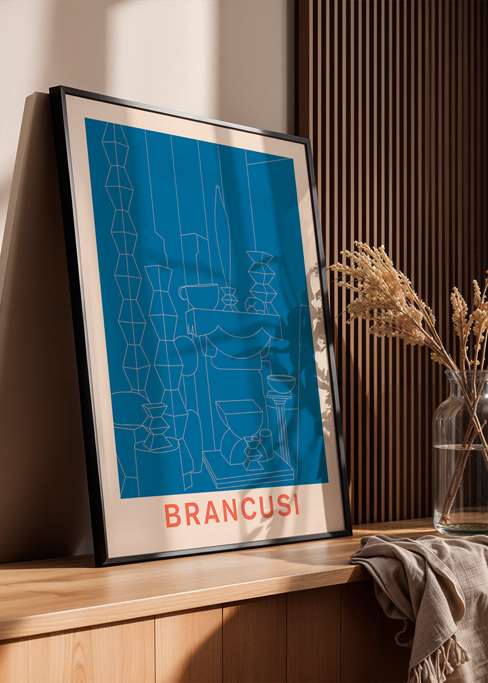 Geometrisk illustration Brancusi