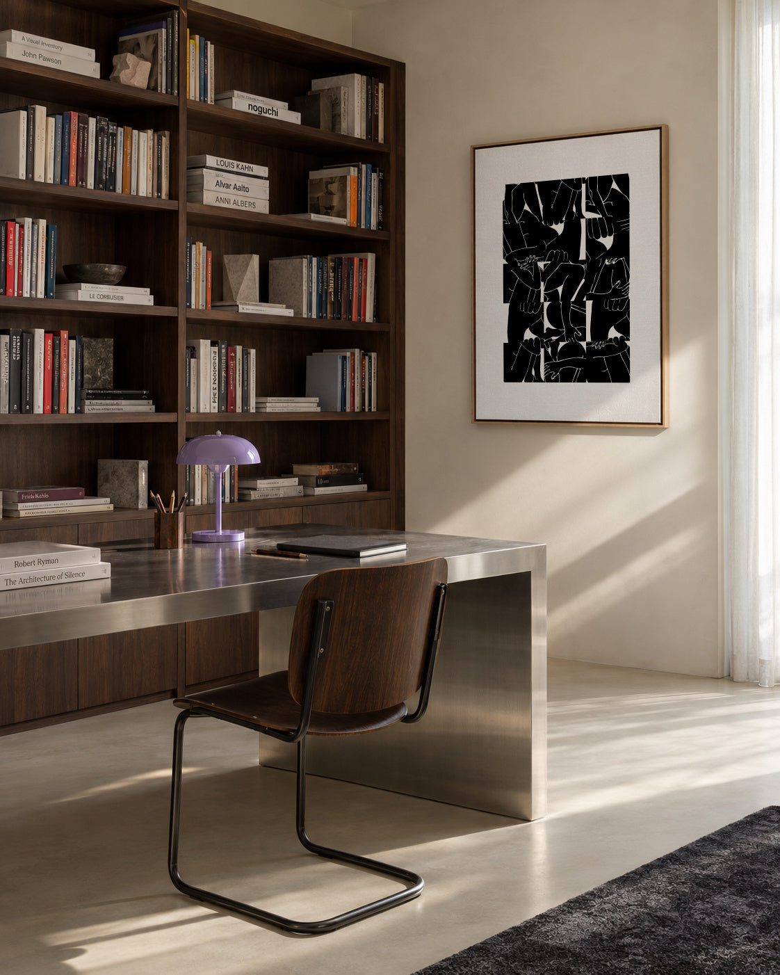 Bodies - Framed canvas in an interior
