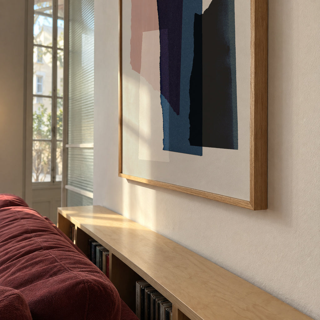 Pieces 3 - Framed poster in an interior