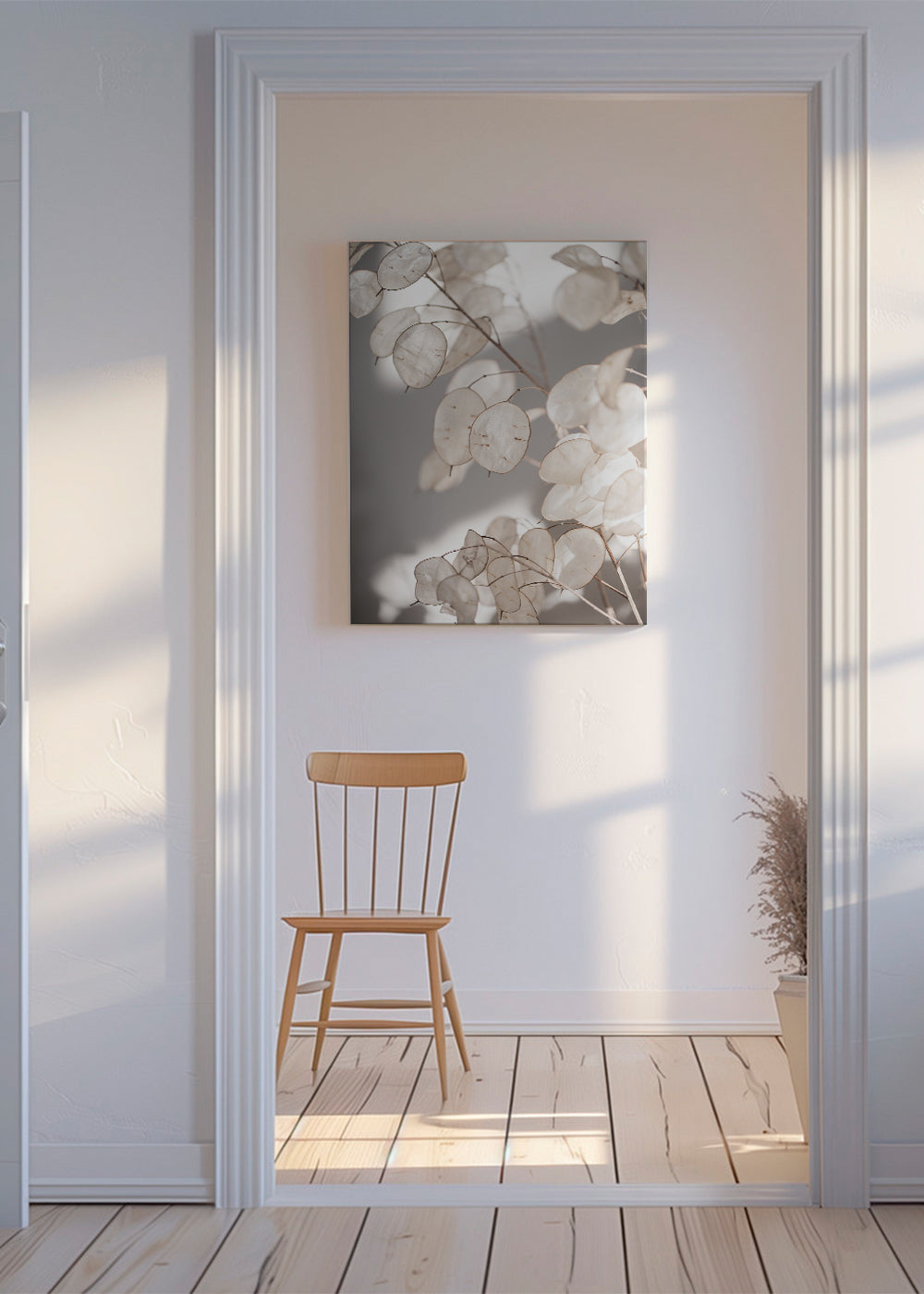 Botanisk print genomskinliga blad fotografi
