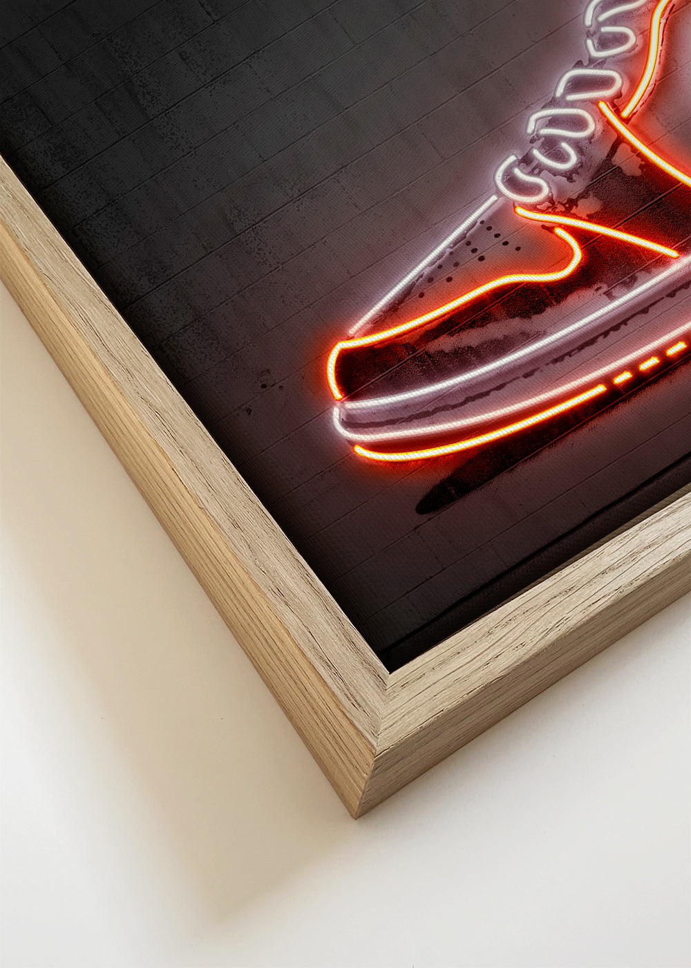 Sportkonst: Jordan i neon